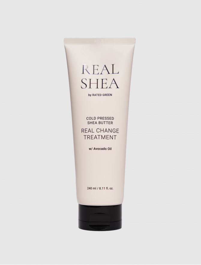 Питательная маска для волос с маслом ши RATED GREEN Real Shea Cold Pressed Shea Butter фото 1, цены, отзывы