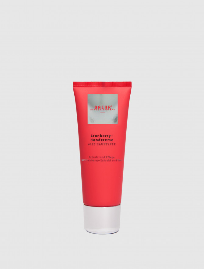 Крем для рук с экстрактом клюквы Baehr Cranberry Handcreme фото 1, цены, отзывы