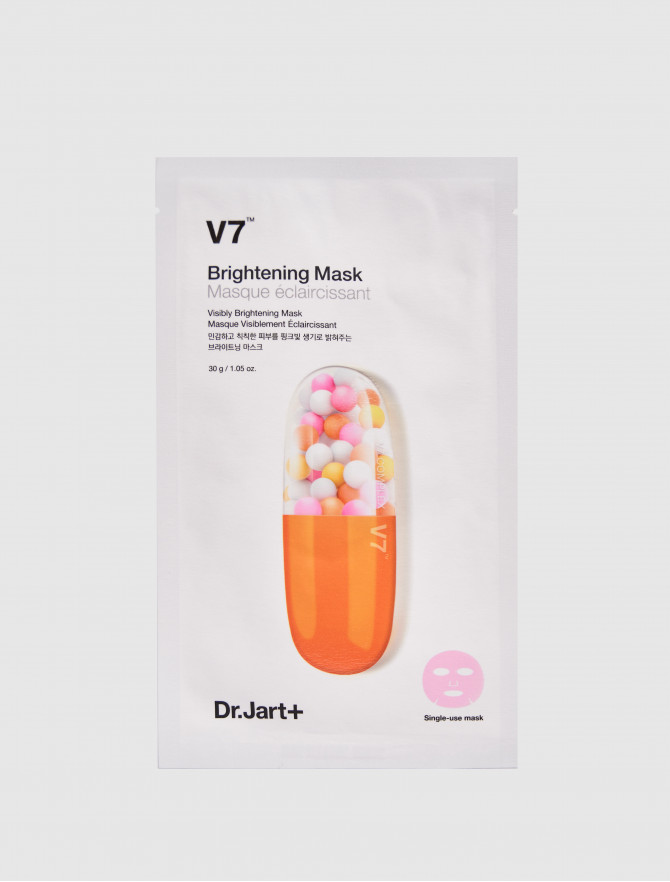 Осветляющая маска для лица с витаминным комплексом Dr.Jart+ V7 Brightening Mask фото 1, цены, отзывы